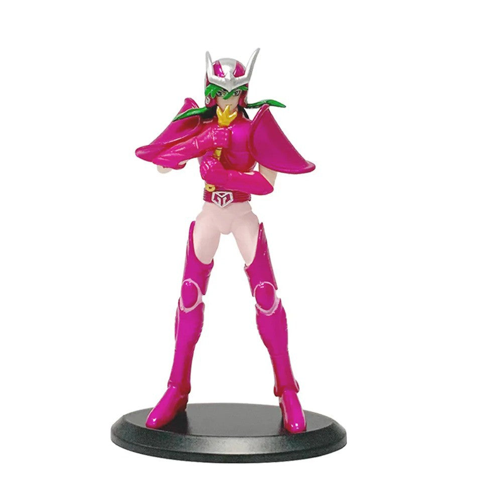 Saint Seiya Action Figurine Ikki Hyoga Seiya Shiryu Standing Myth Cloth Knights of The Zodiac Figures Model Toys Children's Gift