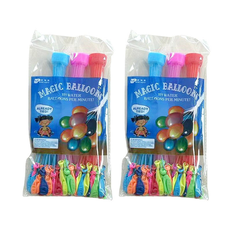 111/222/333Pcs Water Balloons Rapid Injection Funny Summer Outdoor Water Balloon Bombs For Kids and Adults Beach Water Fight Toy