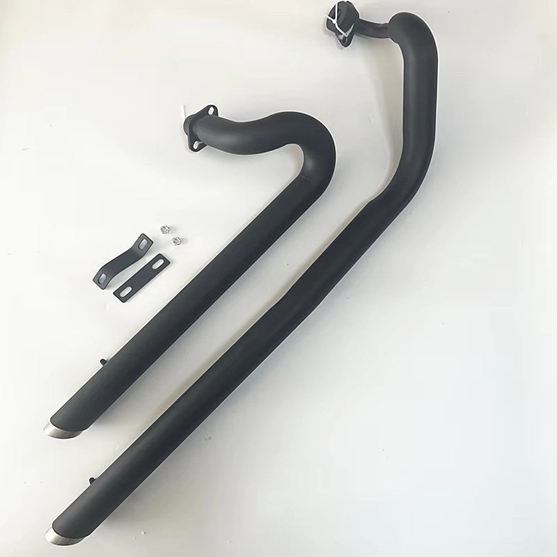 Motorcycle parts exhaust pipe with muffler For Yamaha V-Star XVS1100 Custom Classic Drag Star 1100 full exhaust system pipe