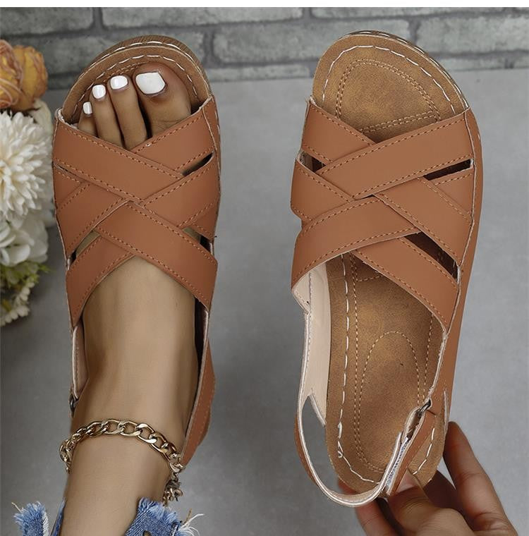 Women Sandals Shoes Summer Beach Shoes Woman Party Sandals For Women Wedge Ladies Shoes Non-Slip Footwear Women Sandal Female