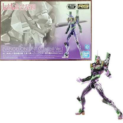 Bandai Genuíno RG EVANGELION UNIDADE-00/01/02/03/04/06/08a CONJUNTO DE ARMAS Anime Boneco de Ação Modelo de Montagem Colecionável Brinquedos Infantis