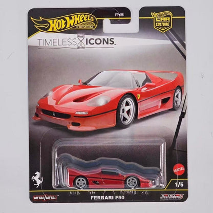2026 Novo Mattel Hot Wheels Car Culture Fpy86 Timeless Classic Ferrari F50 Porsche Carrera Gt Nissan R34 Lfa Carrinho de Brinquedo Die-Cast Presente de Fim de Ano Modelo de Carro Colecionável Autêntico