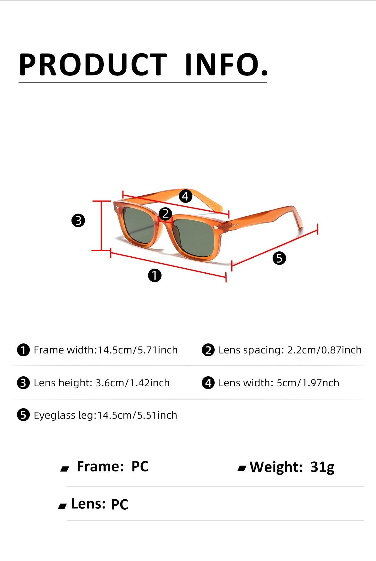 Óculos de sol retrô pequenos quadrados femininos e masculinos com rebites, lentes laranja, moda, óculos de sol de luxo, UV400, marca Oculus, óculos femininos Gafas
