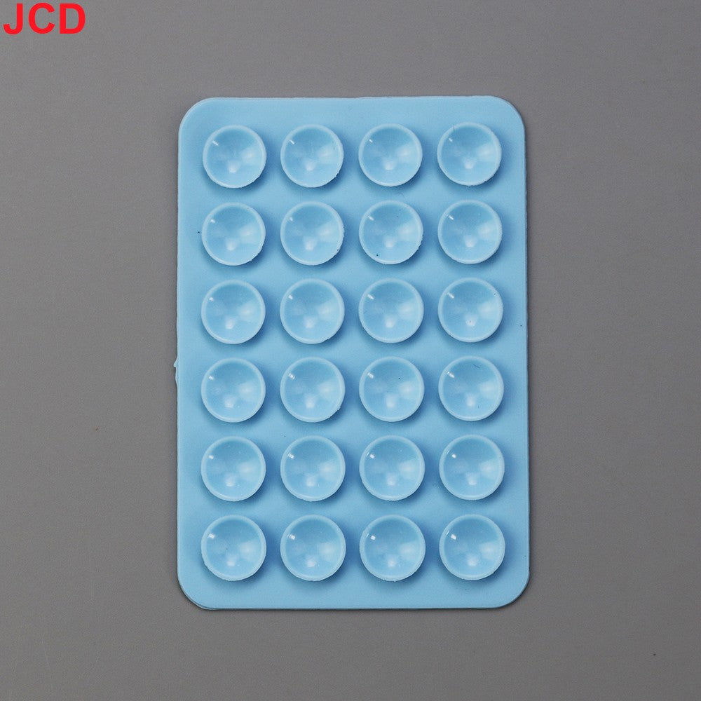 JCD 24 Quadrado Silicone Espesso Ventosa Ventosas Celular Tablet Bagagem Ventosa Carregador Universal Capa de Couro