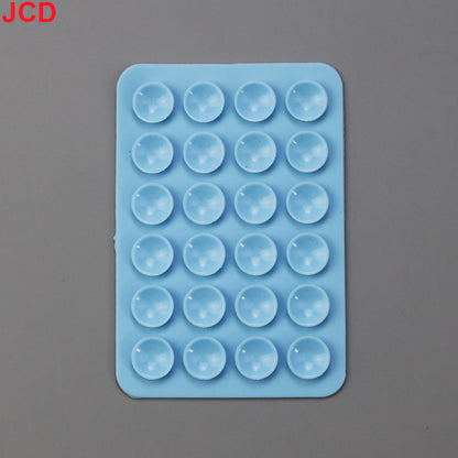 JCD 24 Quadrado Silicone Espesso Ventosa Ventosas Celular Tablet Bagagem Ventosa Carregador Universal Capa de Couro