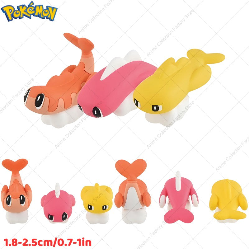 100% Original Takara Tomy Pokemon Figure Toys Chikorita Totodile Tepig Mega Metagross Charizard X PVC Figurine Model Dolls Gifts