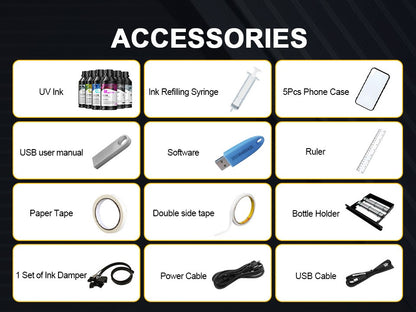 A3 UV Printer XP600 UV Flatbed Printing Machine with Varnish A4 A3 UV DTF Printer For Pen Metal Wood Acrylic UV Sticker Printer