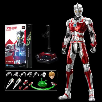 Boneco Articulado Ultraman ZD Toys Kotaro Higashi Terno Zero Terno Tiga Terno Ace Ultra Seven Ultraman Jack Modelo Colecionável Adulto