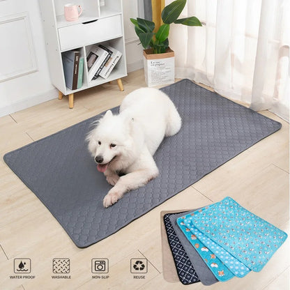 Almofadas de Urina para Cães Laváveis Reutilizáveis Antiderrapantes Tapete de Urina para Pets Tapete de Treinamento para Filhotes Tapete de Urina para Cama de Pets para Capa de Assento de Carro Artigos para Pets