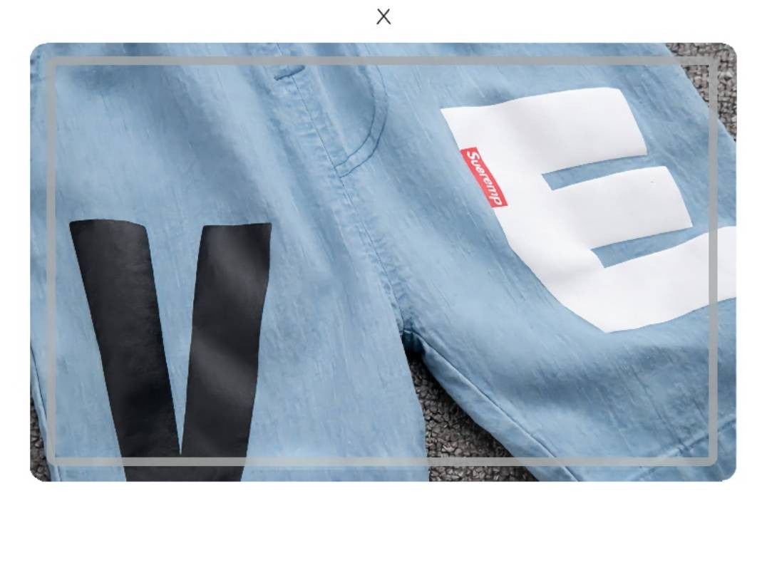 Conjuntos de Roupa Infantil Masculina de Algodão, Versão Coreana, Camisa de Manga Curta para Crianças Pequenas, Roupa de Verão