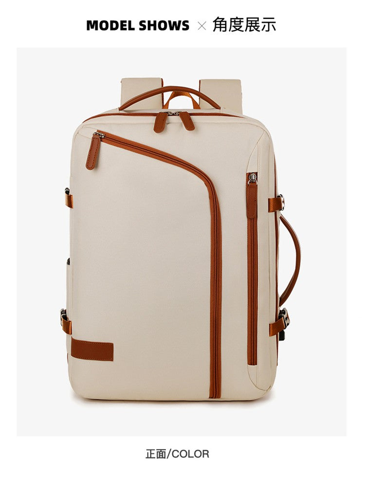 Backpack Unisex New Simple Business Computer Backpack Outdoor Large Capacity Travel Bag Student School Bag for Boys