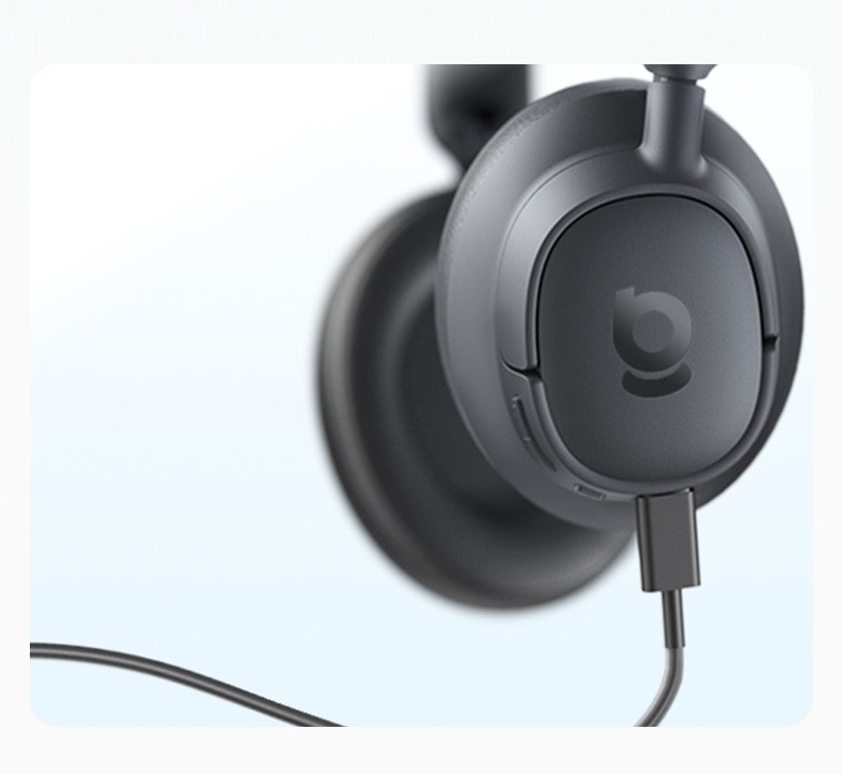 Baseus Bass BH1 Wireless Headphones Bluetooth 6.0 SuperBass 2.0 Over Ear Headset ENC Clear Calls 80hours Playtime Earphones