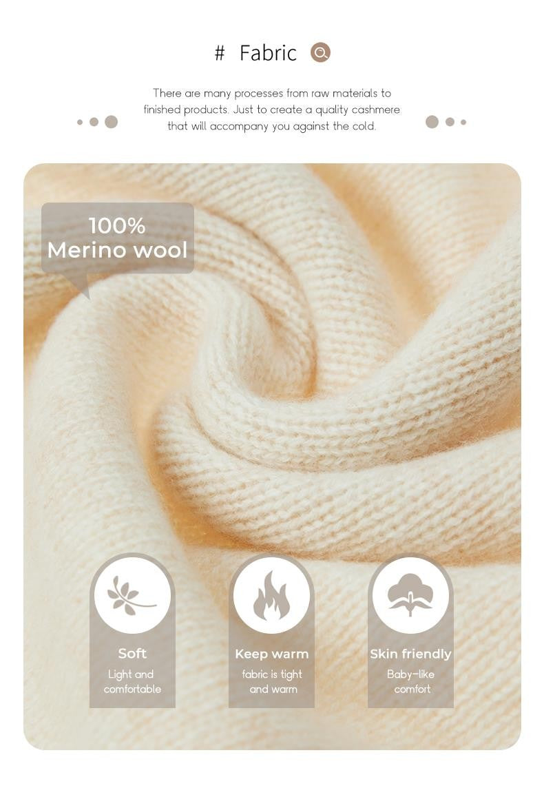 ADDONEE Men's 100% Wool Hoodie Cardigan Straights Leg Pants Set Autumn Winter Thick Cashmere Knitwear Sweater Trousers Suit