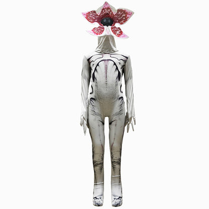 Adult Kid Demogorgon Cosplay Jumpsuit Scary Bodysuit TV Odd Matter Bodysuits Mask Outfits Halloween Fantasia Roleplay Suits