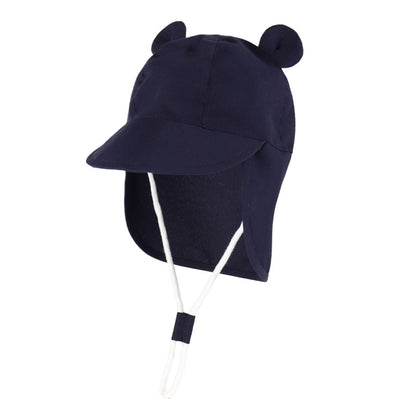 Chapéus de Sol Ajustáveis para Bebês com Proteção de Nuca - Chapéu Infantil Perfeito para Natação e Brincadeiras para Meninas e Meninos
