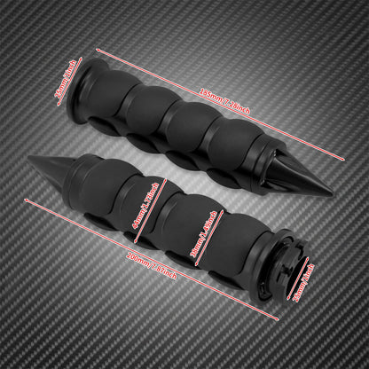 1" Motorcycle Hand Grips 25mm Handlebar Handle Bar For Harley Touring FLHR Softail Fat Boy Sportster XL 883 1200 Dyna For Honda