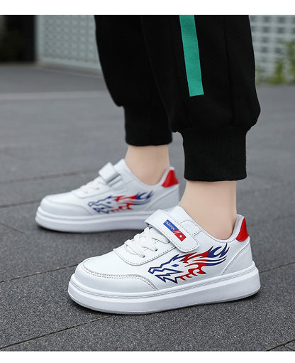 Children's Sports Shoes Boys Casual Running Sneakers Breathable Non-Slip Flat Walking Shoes Fashion Kids Athletic Footwear