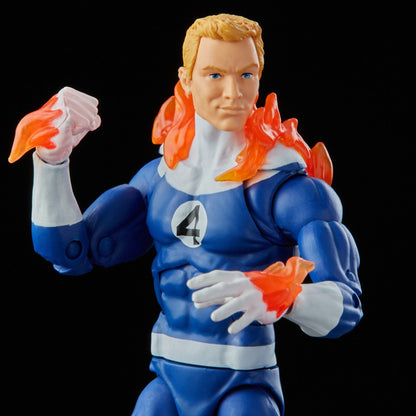 Marvel Legends Quarteto Fantástico Retro Onda O Coisa Mulher Invisível Sr. Fantástico Tocha Humana Homem Psico Boneco Articulado 6"