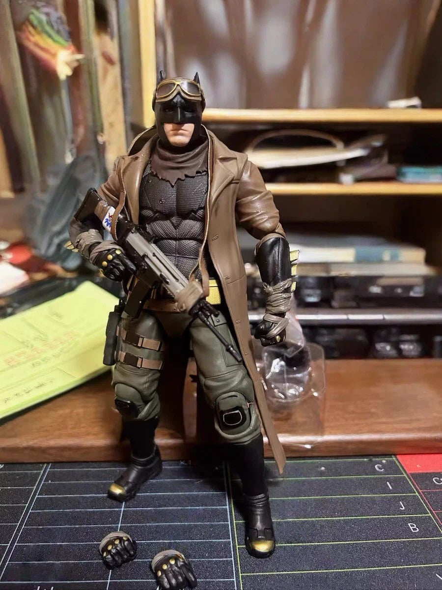 Fondjoy Dc Action Nightmare Desert Batman Action Figure Poseable Collectible Desk Decoration Birthday Gift Unisex In Stock
