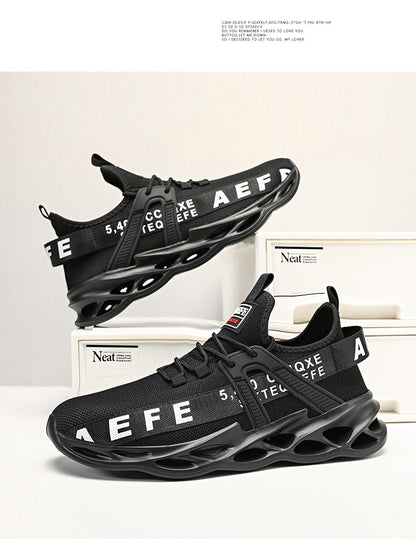 Tênis Masculino YRZL Calçados Masculinos Tênis Designer de Luxo Sapatos Masculinos Casuais Plataforma Antiderrapante Tênis de Corrida Masculino