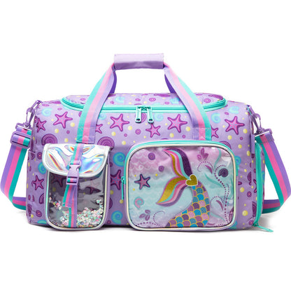 Travel Bag for Girls Lightweight Durable Spacious Carry On Tote for Weekend Gym Business Stylish Adventure Duffel