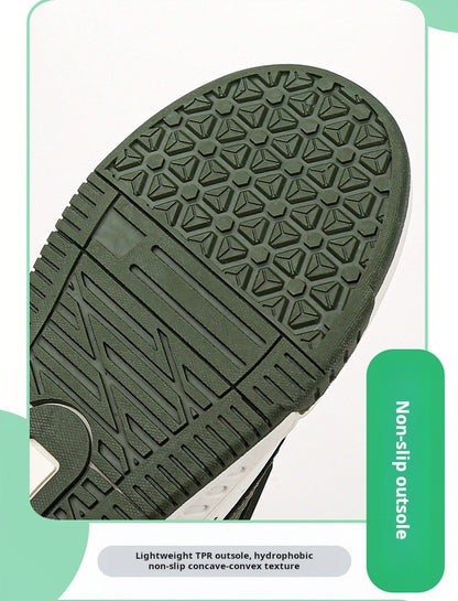 Spring and Autumn Running Sneakers for Kids Non-slip Shoes for Boys Sneakers Leather Kids Tennis Hugh Fashion Mesh Kids Shoes