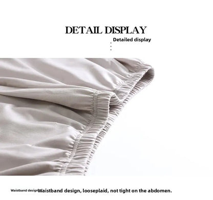 Men's Modal Sleepwear Loose Fit Casual Thin Home Pants Spring Autumn Summer Comfortable Lightweight Men's Drawstring Sweatpants