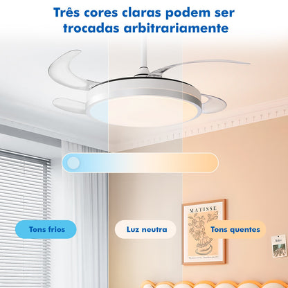 Ceiling Fan Lamp, Ceiling Fan With Led, Ceiling Fan Lamp, Ceiling Lamp, From Brazil
