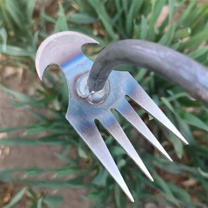 Hoe Weeding Artifact, Uprooting and Weeding Tools, Gardening Hoeing Rake, Manganese Steel Farm Tool, Small Hoe, Loosening Soil a