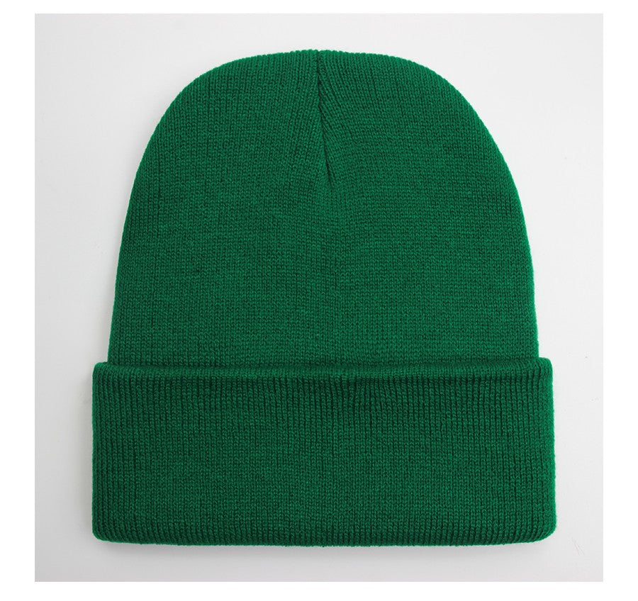 Touca Sólida Unissex Outono Inverno, Mistura de Lã, Macia e Quente, Boné de Tricô Masculino Feminino, Gorro, Toucas de Esqui, 24 Cores