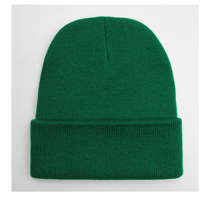 Touca Sólida Unissex Outono Inverno, Mistura de Lã, Macia e Quente, Boné de Tricô Masculino Feminino, Gorro, Toucas de Esqui, 24 Cores