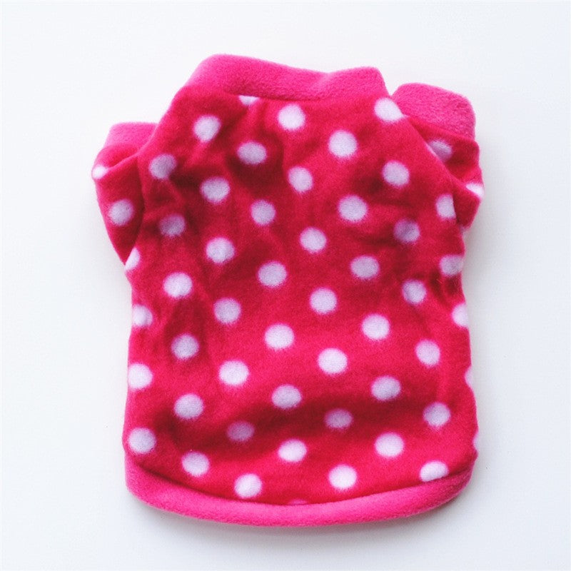 Roupas de Inverno para Cães de Estimação Chihuahua Casaco de Cachorro Filhote de Cachorro Roupas de Lã para Pug Teddy Estampadas Casacos Jaquetas Roupas Quentes para Animais de Estimação ????