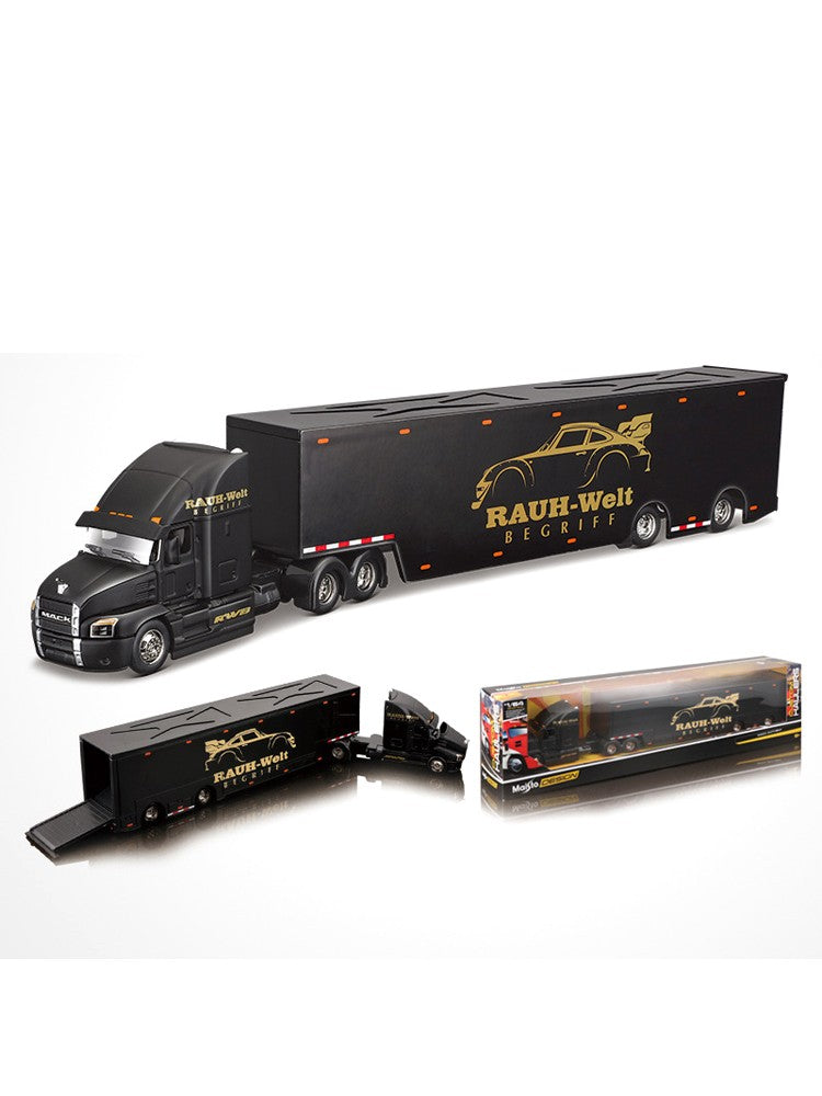 Maisto 1:64 MACK Anthem LoneStar UP Transport Fundição Fabricação Reboque Modelo Simulação Modelo Coleção Carro de Liga