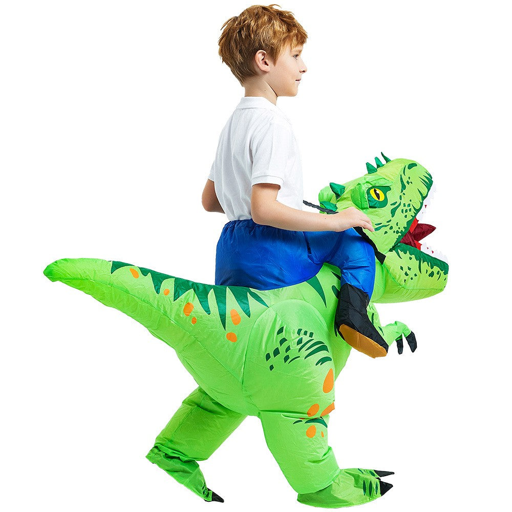 Children/Adults Dinosaur Inflatable Clothing Anime Riding Role Playing Clothing Kindergarten Performance Party Festival Props