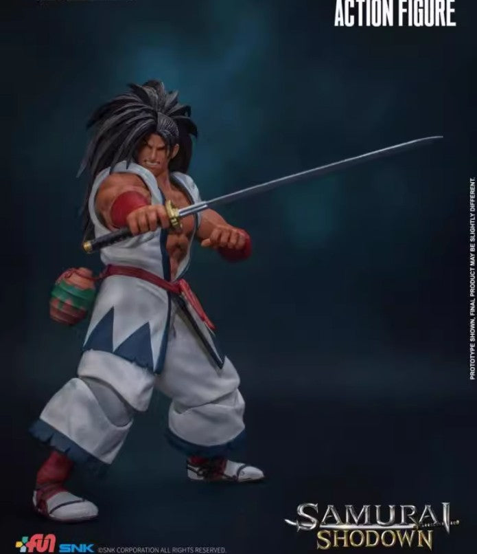 ?Original?Storm Collectibles 1/12 Scale SNK Samurai Shodown Haohmaru Normal Color & Blood Version Action Figure Model Toys