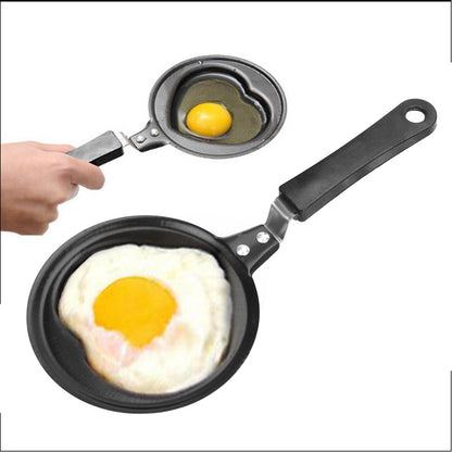 Panela Antiaderente Para Fritar Panquecas, Ovos, Omeletes, Para Café da Manhã, Utensílios de Cozinha Mini