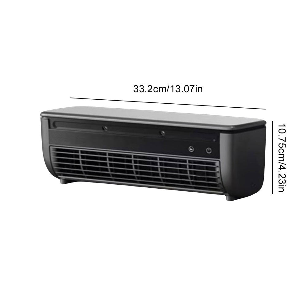 Wall-Mounted Air Cooling Fan 3 Speeds Desk Fan 6000mAh  Rechargeable Table Fan for Home Kitchen Bedroom Office