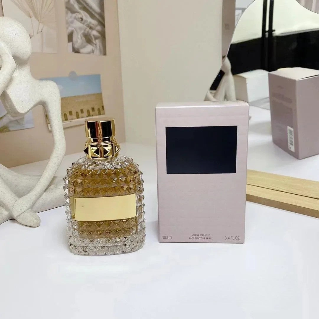 Perfume 100ML Charmoso Sexy Feminino Spray Corporal Perfumes Masculinos e Femininos Frangrância de Longa Duração de Alta Qualidade Born in Roma