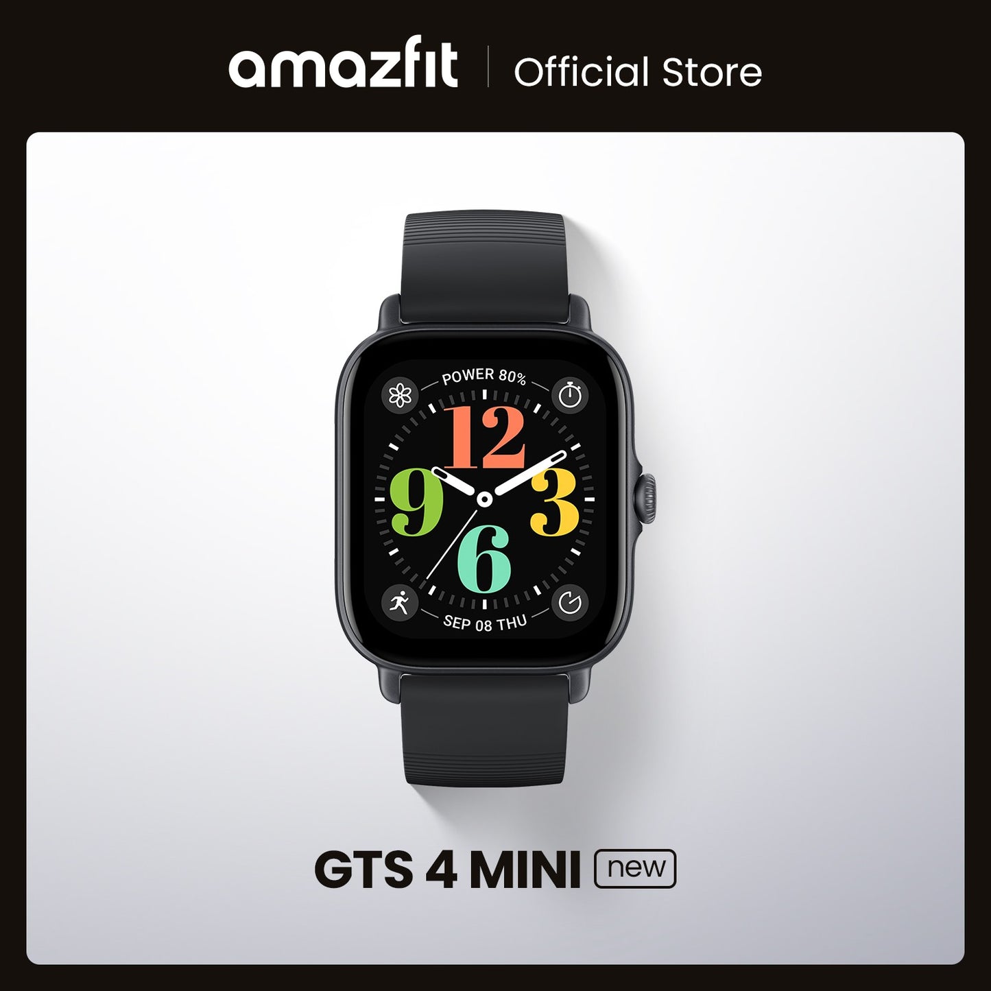 Novo Amazfit GTS 4 mini, novo Smartwatch com Alexa integrada, monitoramento de frequência cardíaca 24h e 150 modos esportivos.