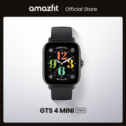 Novo Amazfit GTS 4 mini, novo Smartwatch com Alexa integrada, monitoramento de frequência cardíaca 24h e 150 modos esportivos.