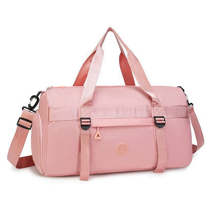 Large capacity travel bag, multi-functional sports fitness backpack, with independent shoe cabinet, suitable for short-term and