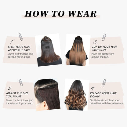 Seis Estrelas Aplique de Cabelo Humano Fio de Cabelo Extensões 80G 100G 12'16'18'20'22' Extensões de Cabelo 100% Remy Humano Para Mulheres