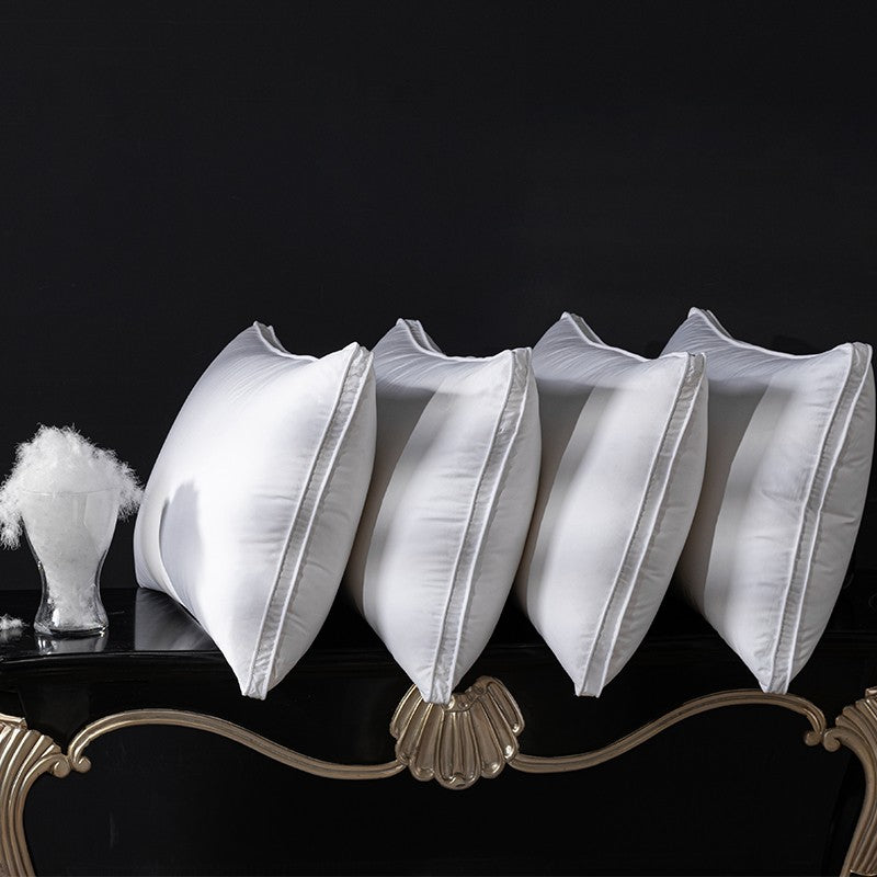 95% Pure Goose Down Pillow 1200TC Anti - Drill Pima Fabric 1000 Cleanliness 1000+ Loft Multiple Sizes (50x70cm etc.)