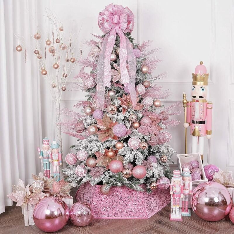 5Pcs Christmas Decoration Artificial Pine Leaves Branches Xmas Tree Pendent for Home Decor New Year Navidad DIY Garland Ornament