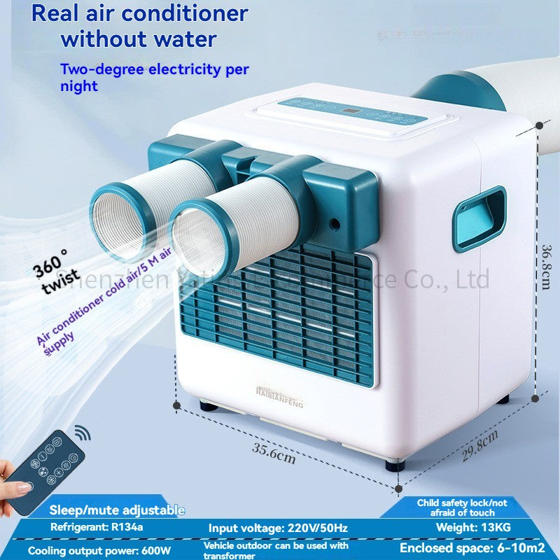 Ar Condicionado Portátil Exterior Refrigeração Instalação Gratuita Caminhão Doméstico Pequeno Ar Condicionado de Acampamento para Refrigeração