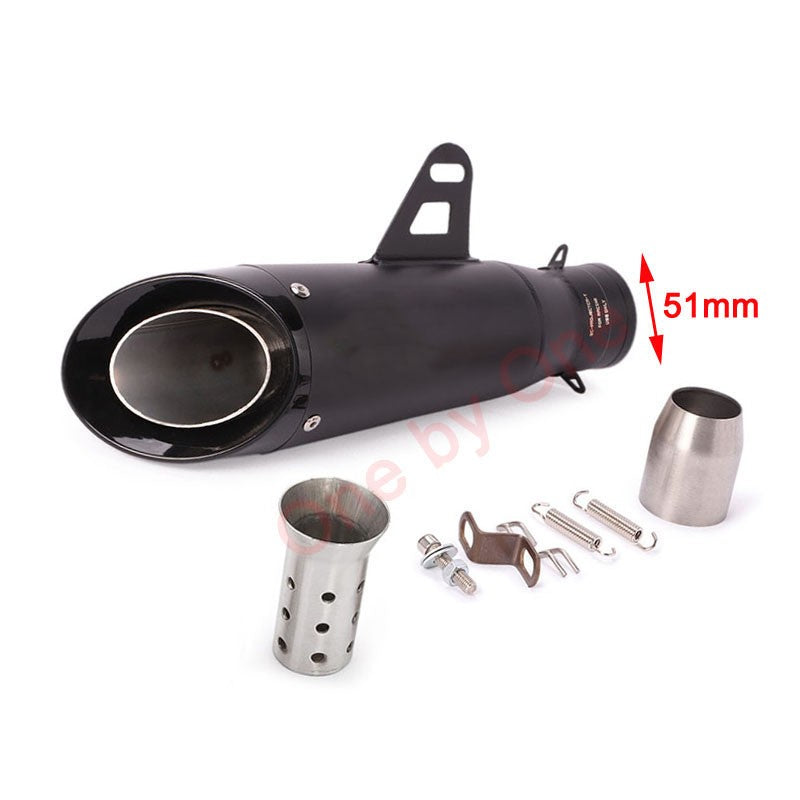 Universal Motorcycle Exhaust Muffler Pipe Escape Moto DB Killer For Honda R6 R15 R1 R3 MT07 Tmax155 XMAX GSX250