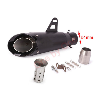 Universal Motorcycle Exhaust Muffler Pipe Escape Moto DB Killer For Honda R6 R15 R1 R3 MT07 Tmax155 XMAX GSX250