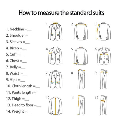 B02 Luxury 2 Pieces Set Men's Suits  Beaded Crystals Notched Lapel Groom Wedding  Formal Party Prom Tuxedo Wedding Groom