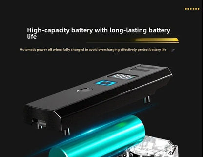 BUCKLOS Bicycle Front Light 18650 Battery Type-c Rechargeable Bike Headlight Powerful Handlebar Flashlight Cycling Highlights