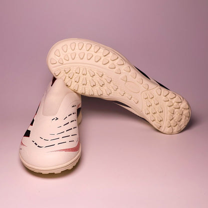 2503TF Without-Lace Mens Soccer Shoes SLIP-ON Non-Slip Turf Soccer Cleats for Kid TF/FG Training Football Boots Chuteira Campo